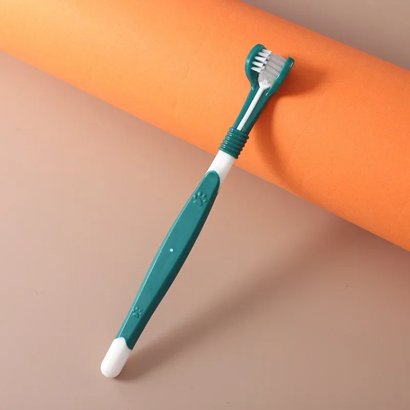 3-Sided Pet Toothbrush for Dogs & Cats – Tartar Remover — detail image 11