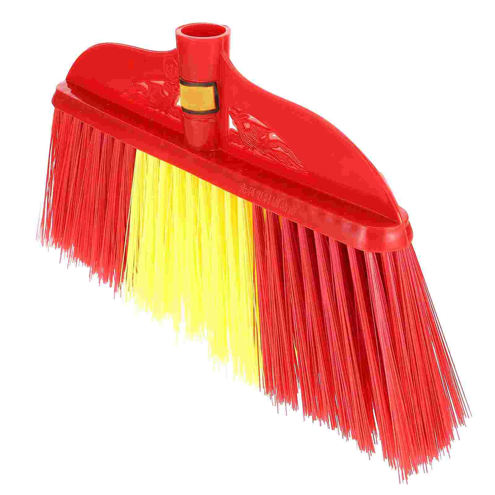 Broom Head Parts Cleaning Sweeper Two-color Household Accessories Red Replacement Plastic