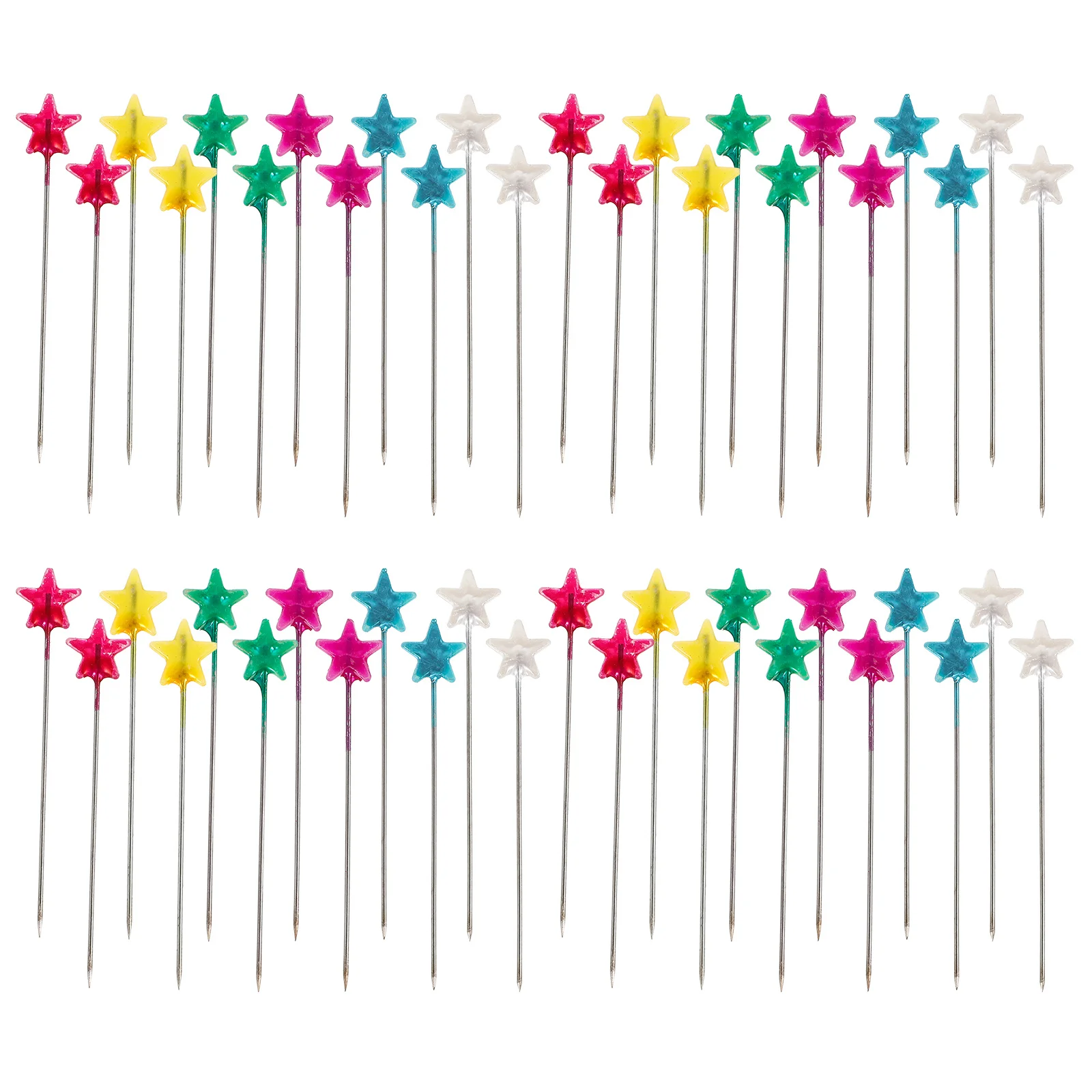 

10Sets Creative Head Pin Plastic Metal Material DIY Crafts Wedding Bouquet Decorative Sewing Tools Position Needle Supplies