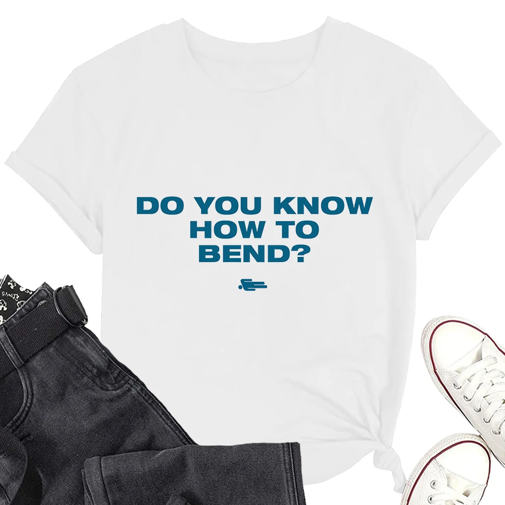 Do You Know How To Bend Lunch Music Tee Fashionable Short Sleeve T-shirt Men/Women Fans Gift Shirt