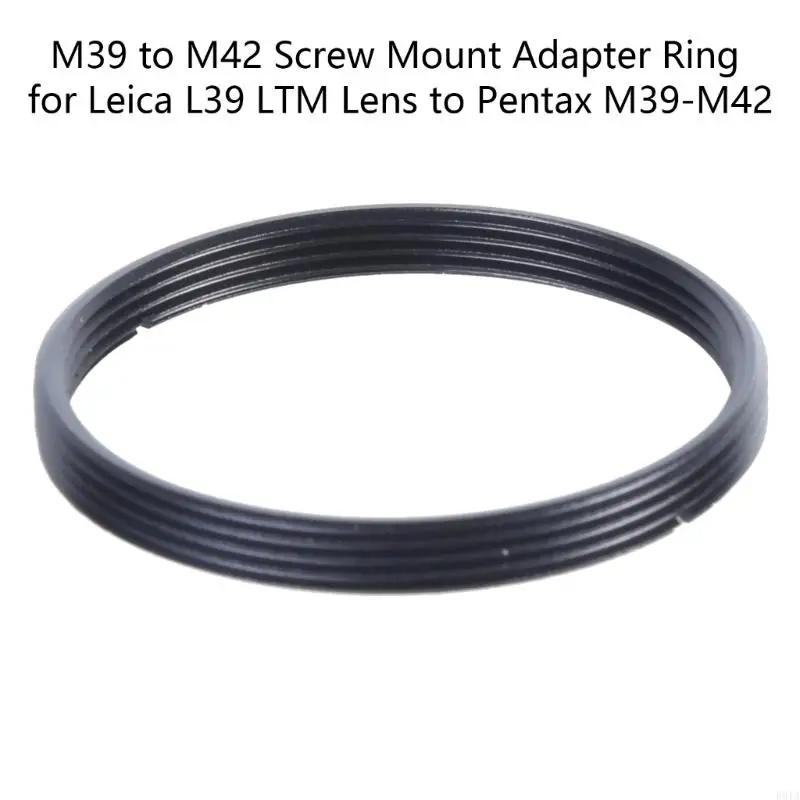 R91A M39 ถึง M42 Screw Mount Adapter Ring สำหรับเลนส์ L39 LTM ไปยัง Pentax M39-M42