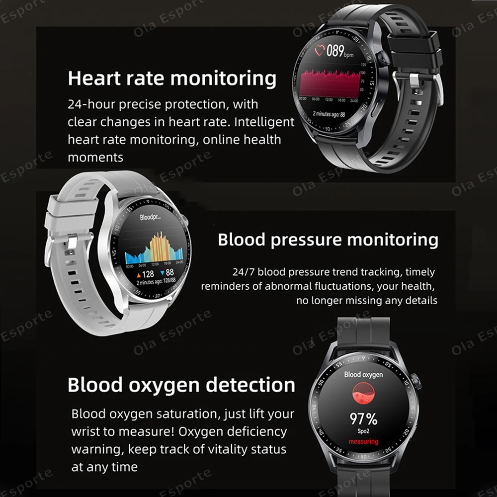 Nuovo Orologio 4 Pro Aggiornamento Smart Watch 2025 Orologio 4 Serie Frequenza Cardiaca Monitoraggio della Salute del Sonno Chiamata BT Sport Smartwatch Impermeabile