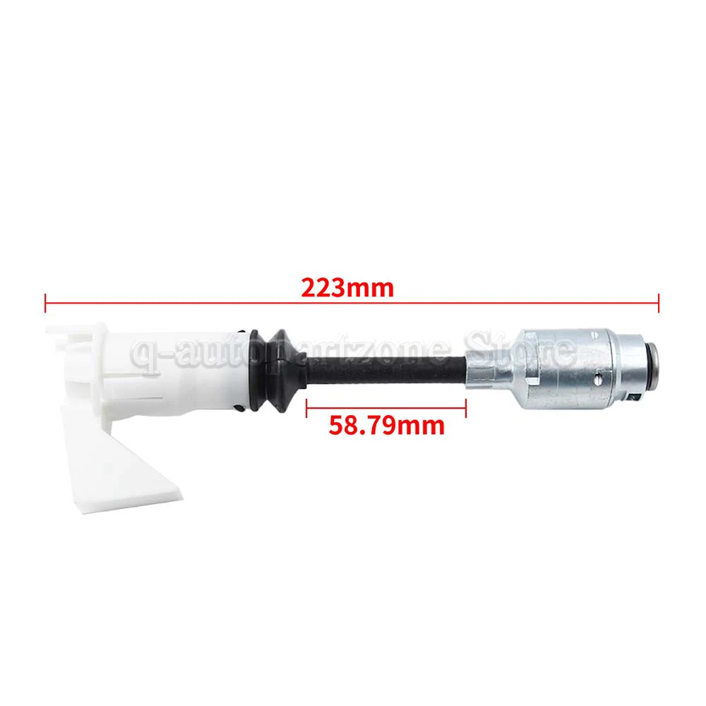 4556337 Car Bonnet Release Lock Latch Repair Kit Key Set For Ford- Focus C-MAX 2003-2007 MK2 2004-2012 3M5AR16B970AD Short Type