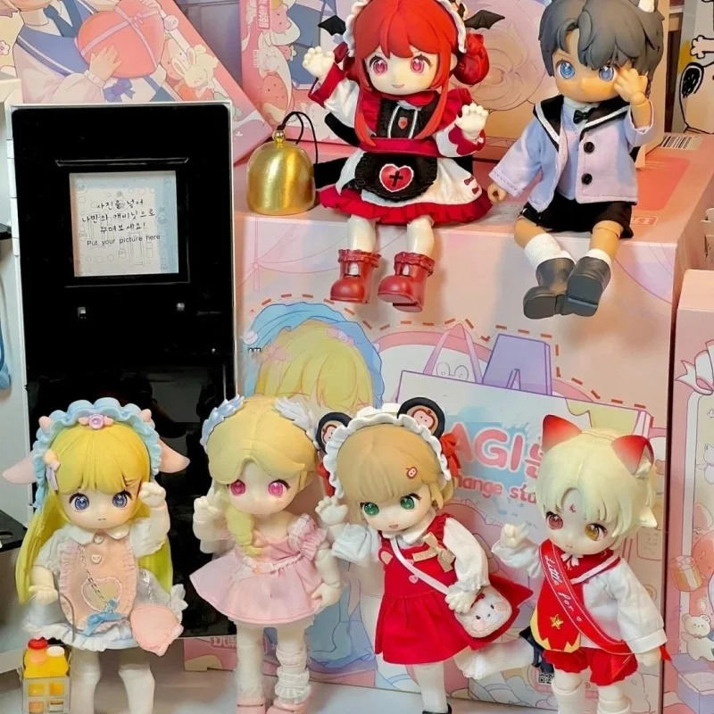 Nagi 2 échange étudiant série Bjd poupée boîte mystère Kawaii modèle Action figurines Anime Caja Misteriosa figurine aléatoire noël