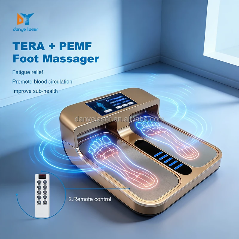New Model Olylife Tera P90 High Quality 2025 New Thz Tera P90 Foot Massager Bio Terra Energy P90