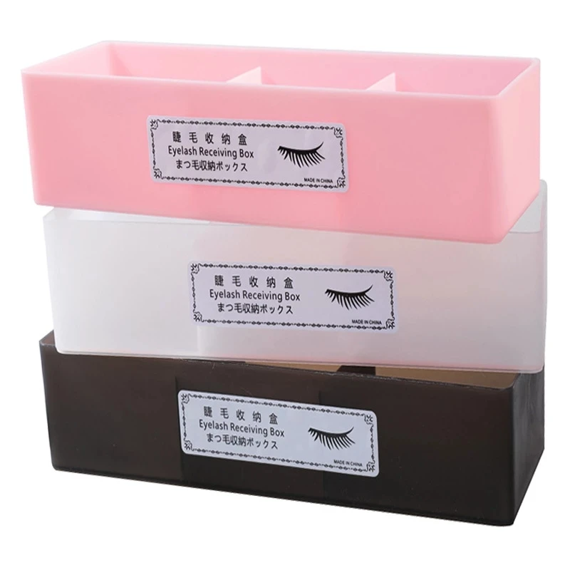 Große Wimpern Aufbewahrung koffer falsche Wimpern Wimpern verlängerung Werkzeug Organizer für Wimpern verlängerung Pinzette Fall Make-up Tools Box