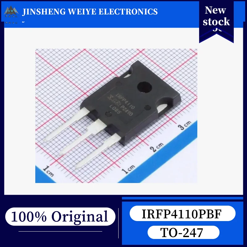 (5/50 pieces) IRFP4110PBF IRFP4110 TO-247 N-channel 100V 180A 100% New Original Stock Fast Shipping Chipset