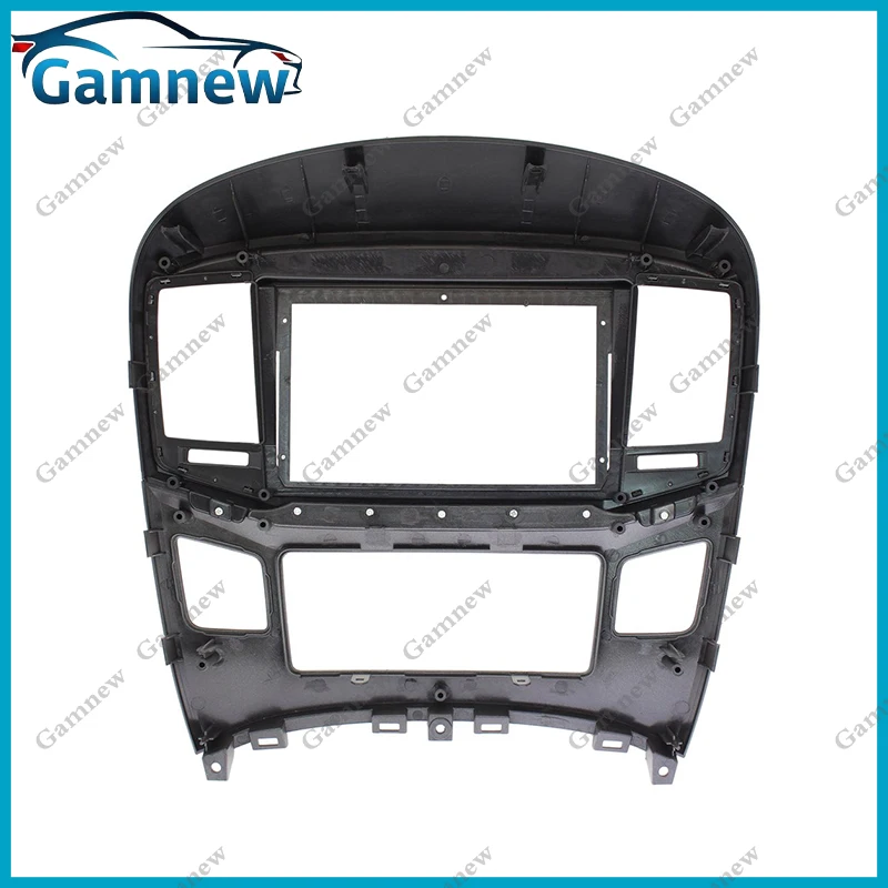 9 Inch Car DVD Frame Audio Dash Trim Kits Facia Panel Radio Player Screen 2 Din For HYUNDAI H1 Starex 2015-2018 Kit Frame