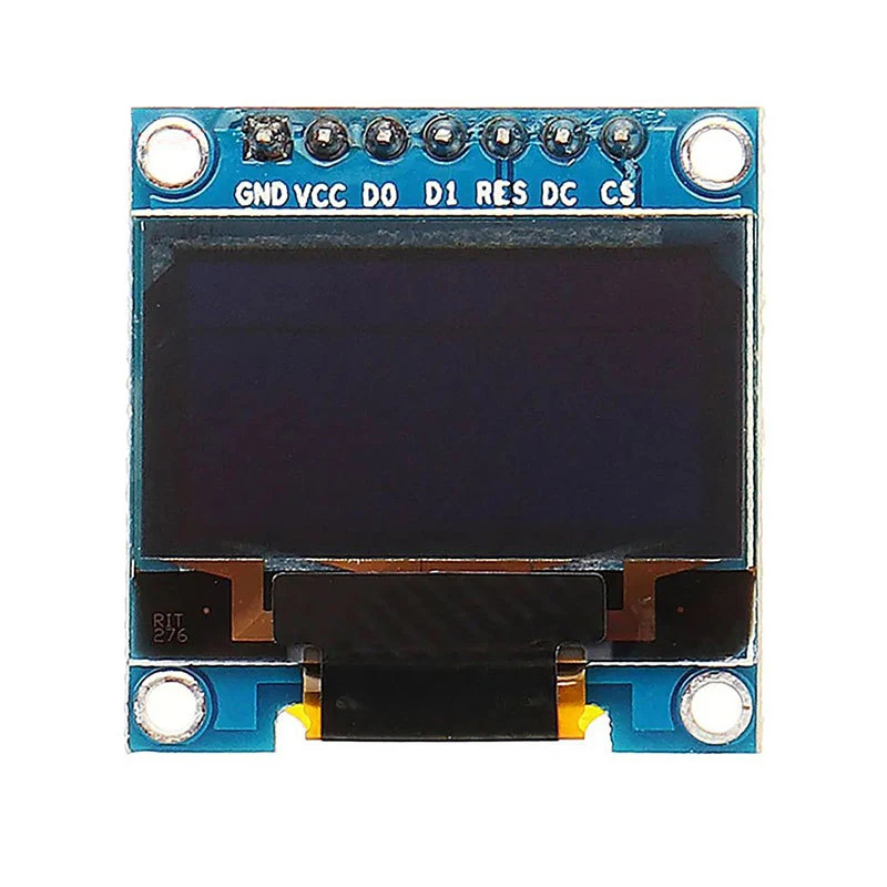 1/2~50/100Pcs 0.96 inch 7-Pin OLED Display Screen OLED Module Compatible With SPI/IIC Blue/White/Yellow Blue Dual Colors