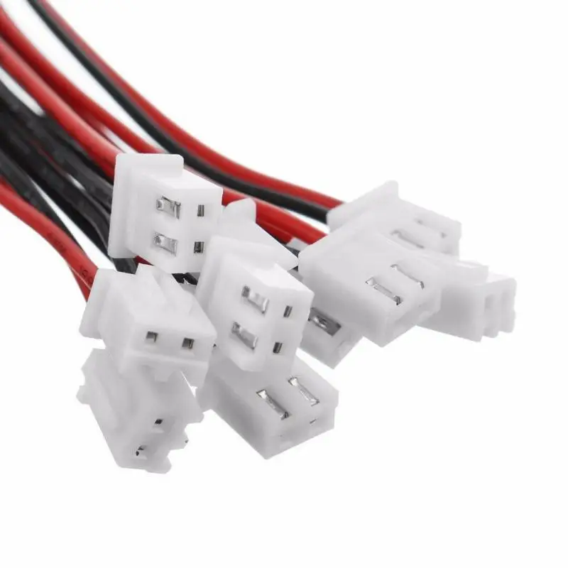 Mini Micro JST xh2.54 mm 24AWG conector enchufe con cables 150mm, juego de 50 ~ 10 juegos, 2 pines