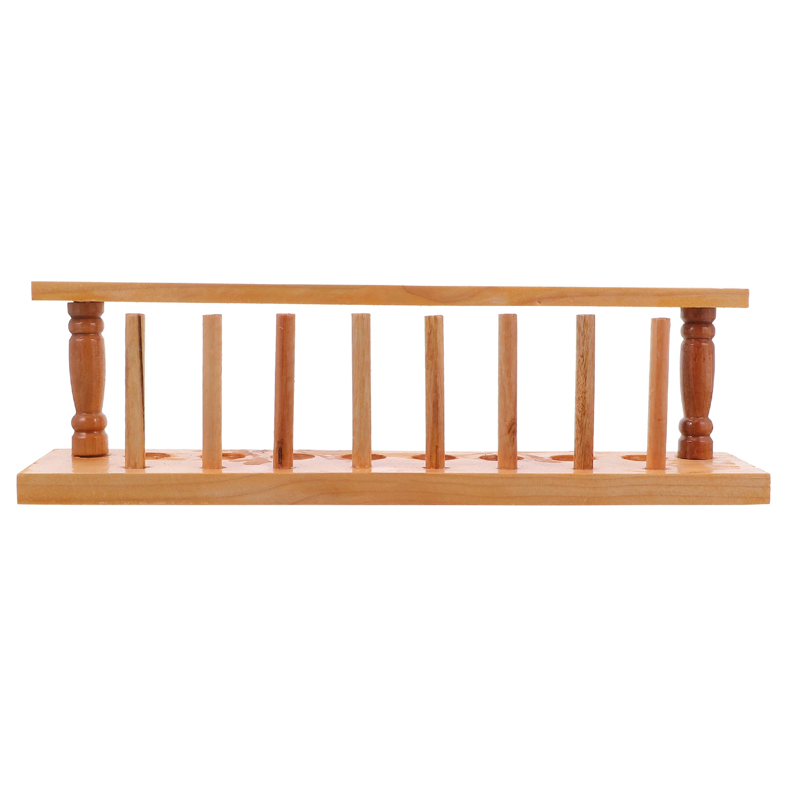 

Wooden Rack Test Tube Rack Lightweight School Lab Supplies Tube Holder Stand For Test Tubes Organizing