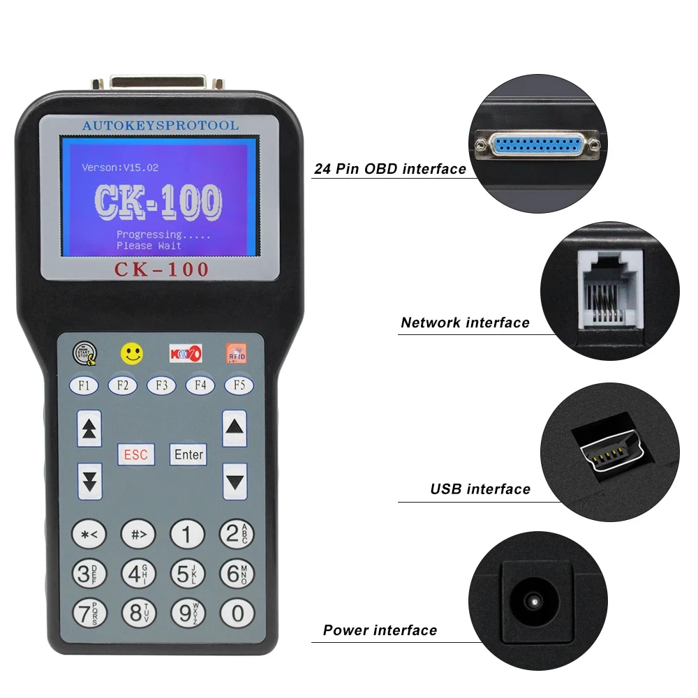 الماسح الضوئي Obd2 CK100 V46.02 V99.99 أداة مبرمج المفاتيح التلقائي 1024 الرموز ZedBull أداة استنساخ مفتاح السيارة المستجيب 8C 8E رقاقة #3