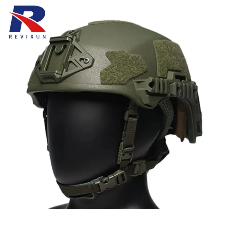 Revix-Wendy EXFIL SL ETW Estilo Capacete Balístico, NIJ IIIA 3A 0106.01 Air High Cut Aramida Capacete