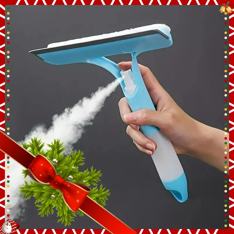 

Household multi-function glass cleaning mirror with watering can 3-in-1 glass scraper window scraper