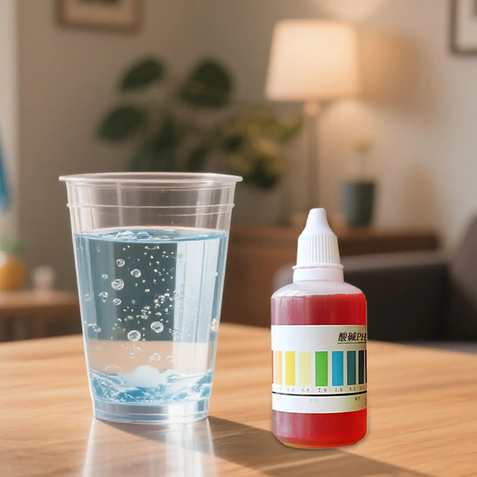 50ml pH Test Drop Accurate Water Quality Tester for Aquarium Freshwater Swimming Pool Laboratory Home School Water Testing Agent