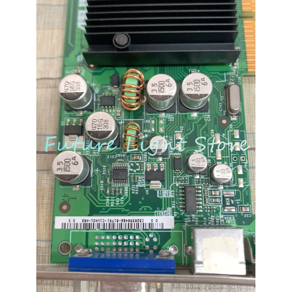 AGP Graphics Card V9180SE 64M Video Memory With D-Sub And Audio Port