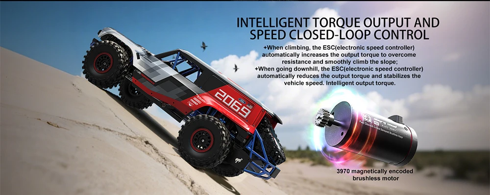 รถบังคับวิทยุ Mjx 1:8 H8p Brushless ความเร็วสูง รถบังคับวิทยุระดับมืออาชีพ รถปีนเขาขับเคลื่อนสี่ล้อ รถออฟโรด ของขวัญรถบังคับวิทยุ