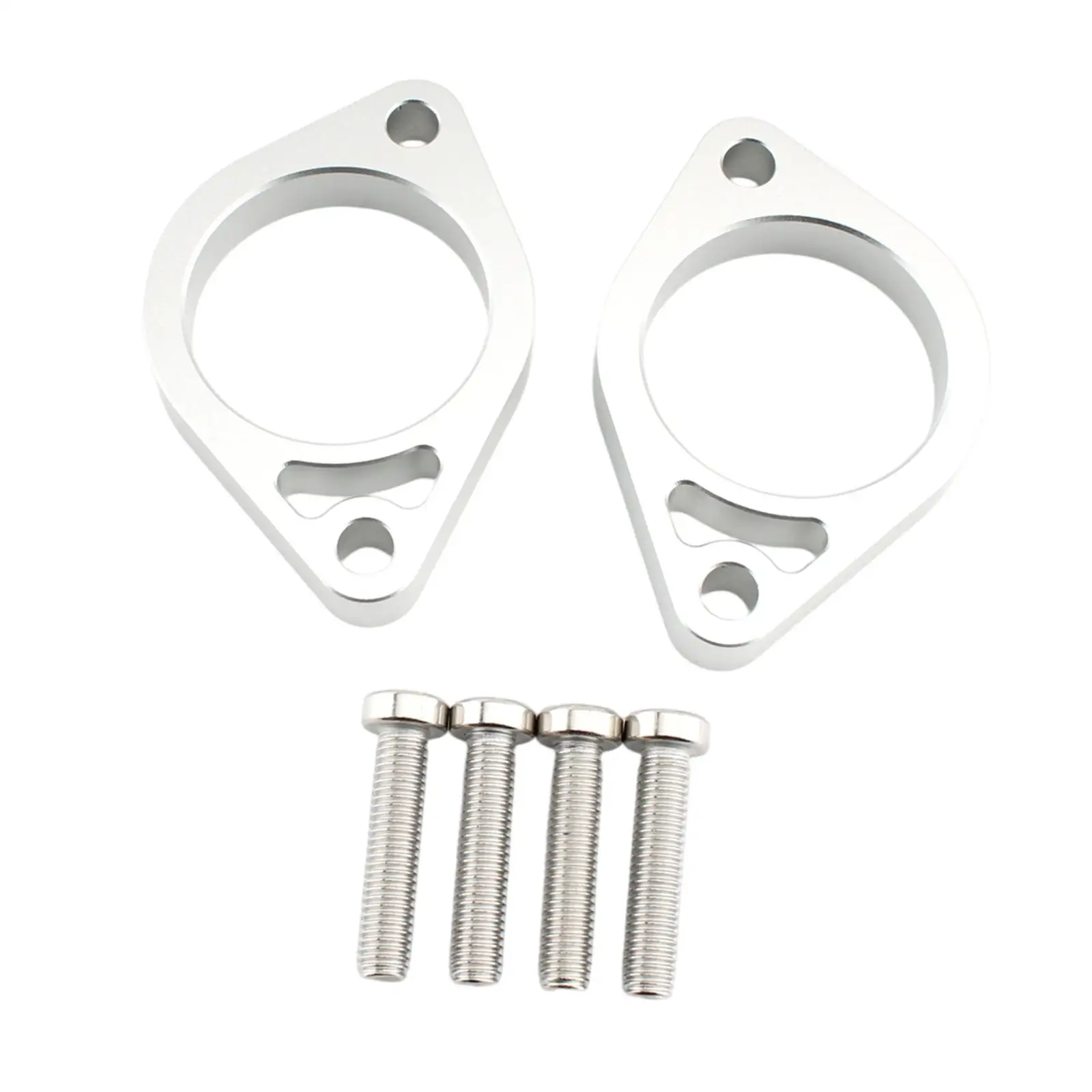 2 Pieces Handlebar Risers Handle Bar Mount Risers compatible
