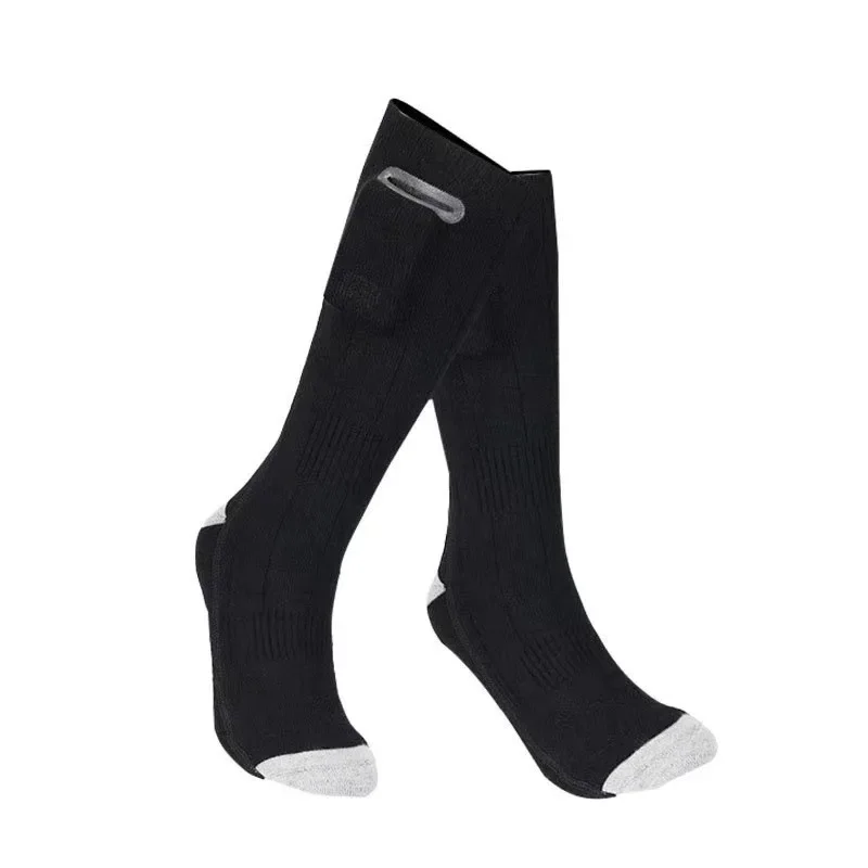 Cross-border hot-selling heating , power bank electric heating socks, three-speed temperature control heating socks