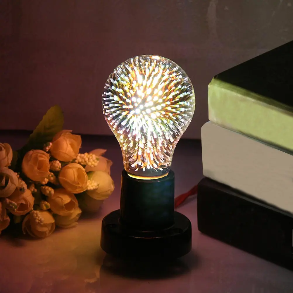 E27 Firework Light Bulb Colorful 25 Leds 4W Smd 2835 Decorative LED Bulb Party Festival Fairy Lighting Eye Protection