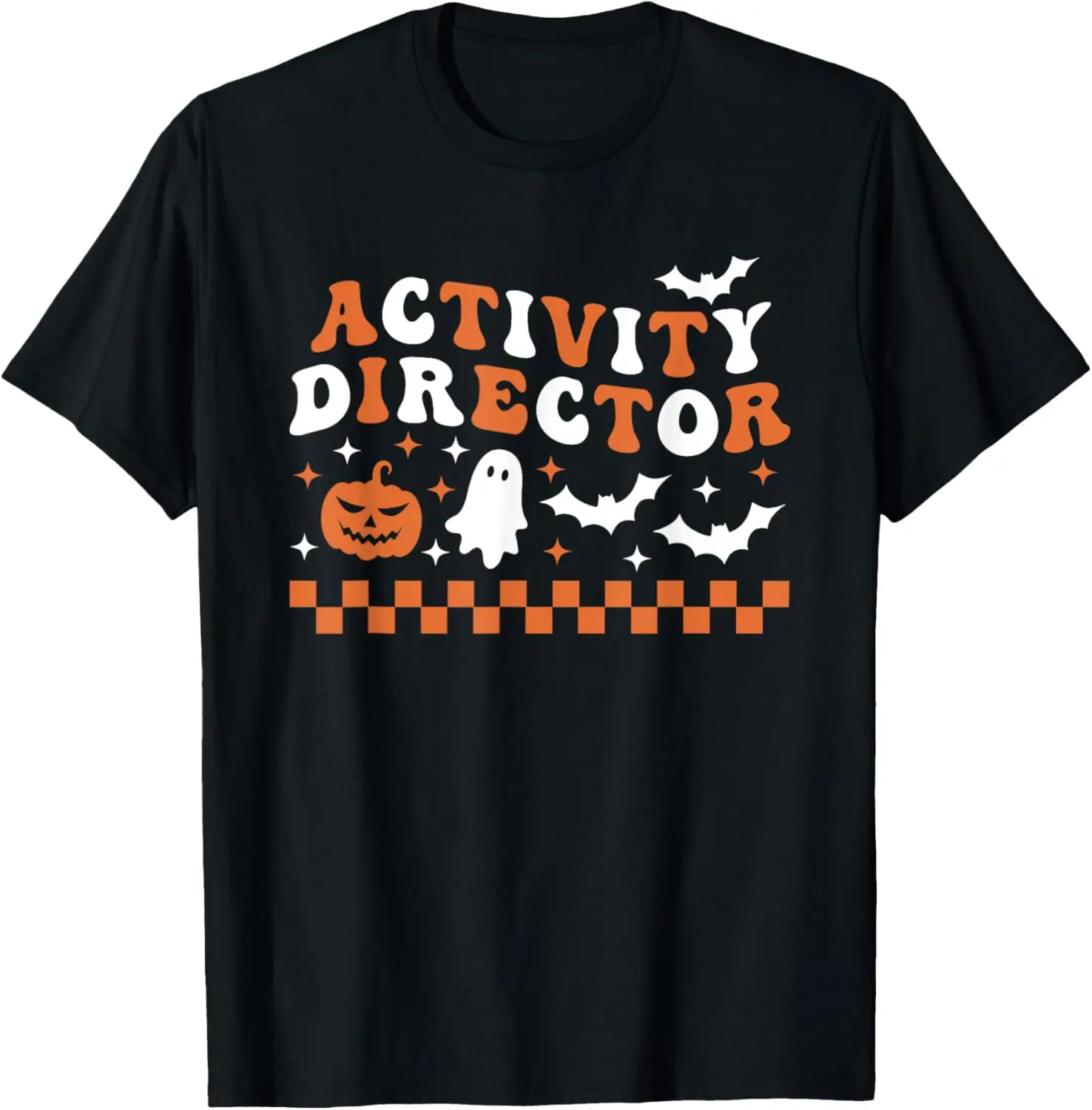 Activity Director Halloween Nursing Home Senior Living T-Shirt