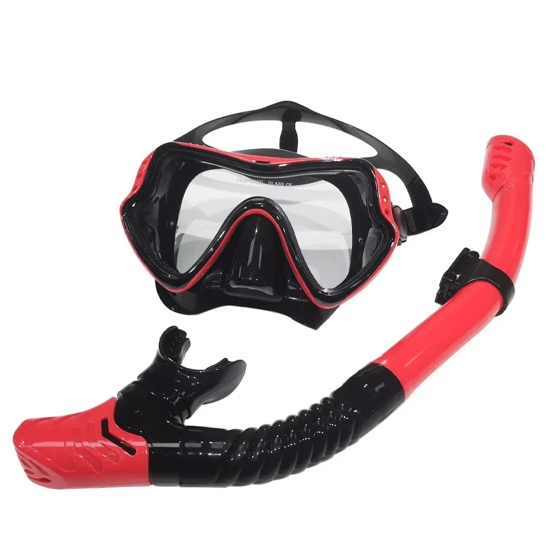 

Swimming goggles snorkeling mask Sanbao anti-choking glasses children adult full mask scuba respirator diving equipment