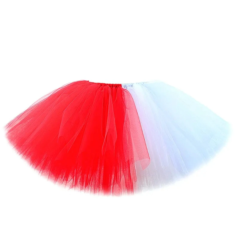 Half Angel Half Devil Costume for Girls Halloween Dress Up Outfit Red White Baby Girl Tulle Tutu Skirt Kids Carnival Party Tutus - view 6