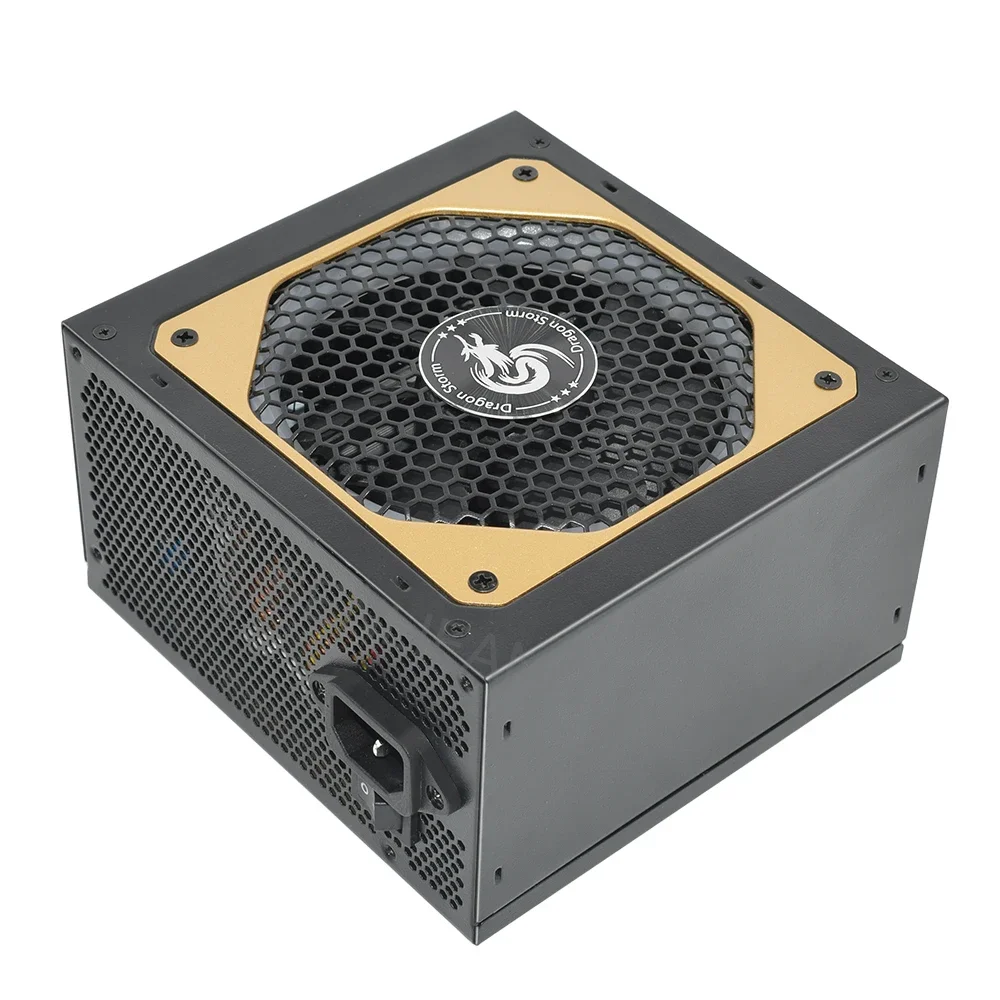 Imagem -04 - Fonte de Alimentação do Computador para E-sports 80 Mais Gold Rgb Ventilador Modular Completo 12v Atx 850w Profissional para Videogames 20 Mais 4pin 12cm