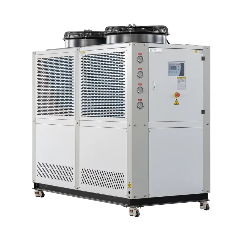 for 15RT 55kW Multi Stage Turbo Type High Flow Air Cooled Chiller for Central Cooling Systems in Medium Sized Plastics Plants
