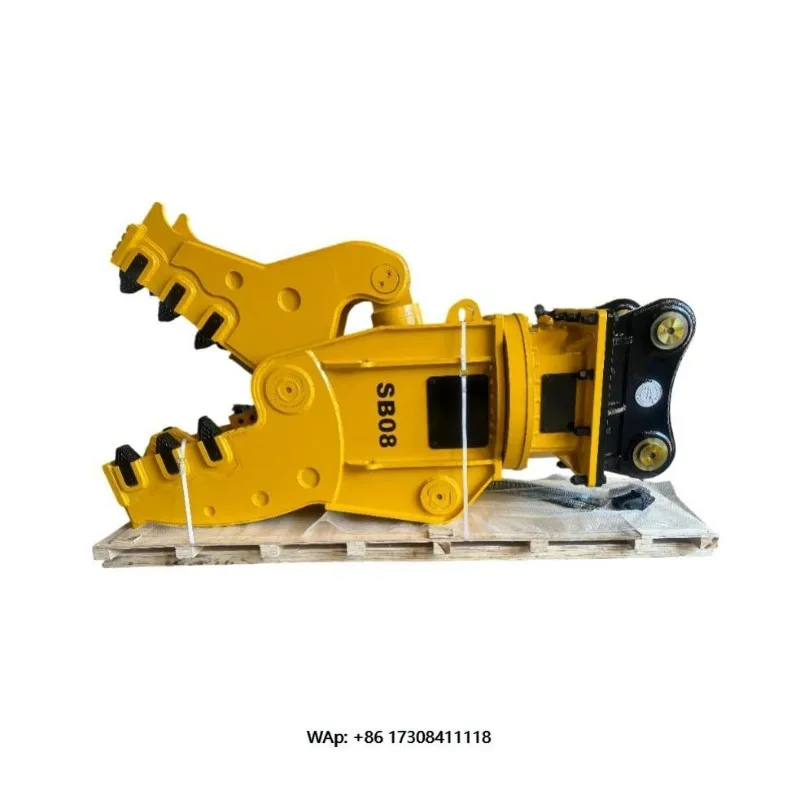 For -C08 Hydraulic Concrete Crusher & Pulverizer for 18-24 Ton Excavators Engine High Guarantee Demolition Attachment