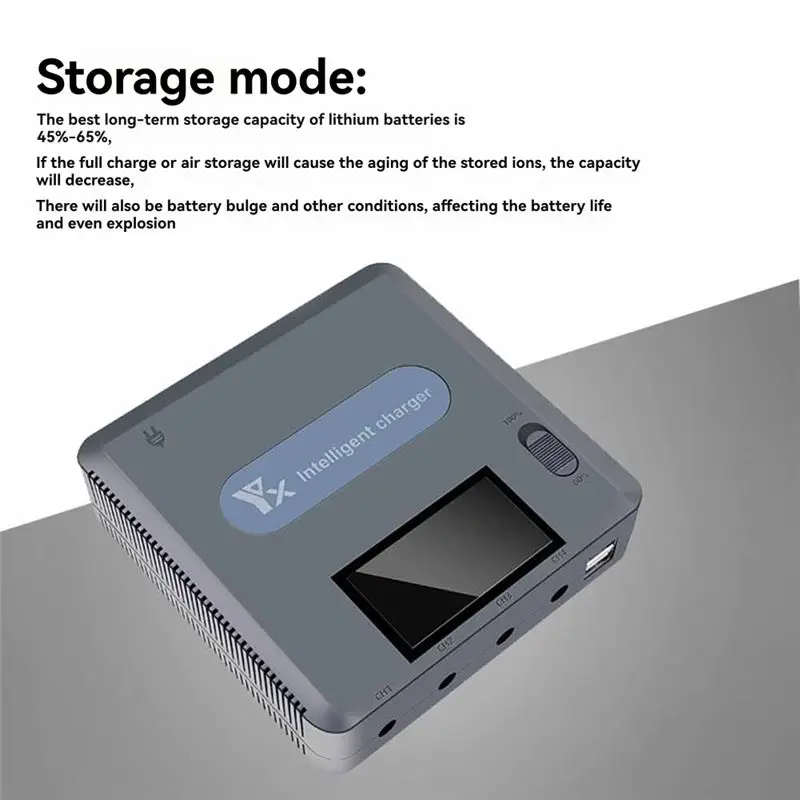 Y44A Fast Smart Battery for DJI 3 Digital Display Charging Hub 4 Batteries Simultaneously Drone Accessories AU Plug