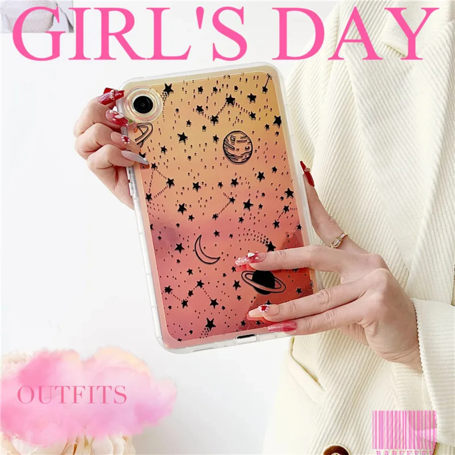 Cute Cartoon Tablet Cases    Tab S7 S8 S9 A7 A8 A9 Plus T290  S6 Lite A7 Lite P610 X110 S9FE  T500 Back Cover