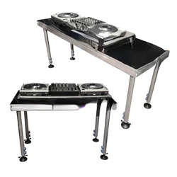 Customized Quick Set Up Platform Size 60 * 183 cm /60 * 120 cm Performance Dj Stage Table Movable Portable Dj Stage