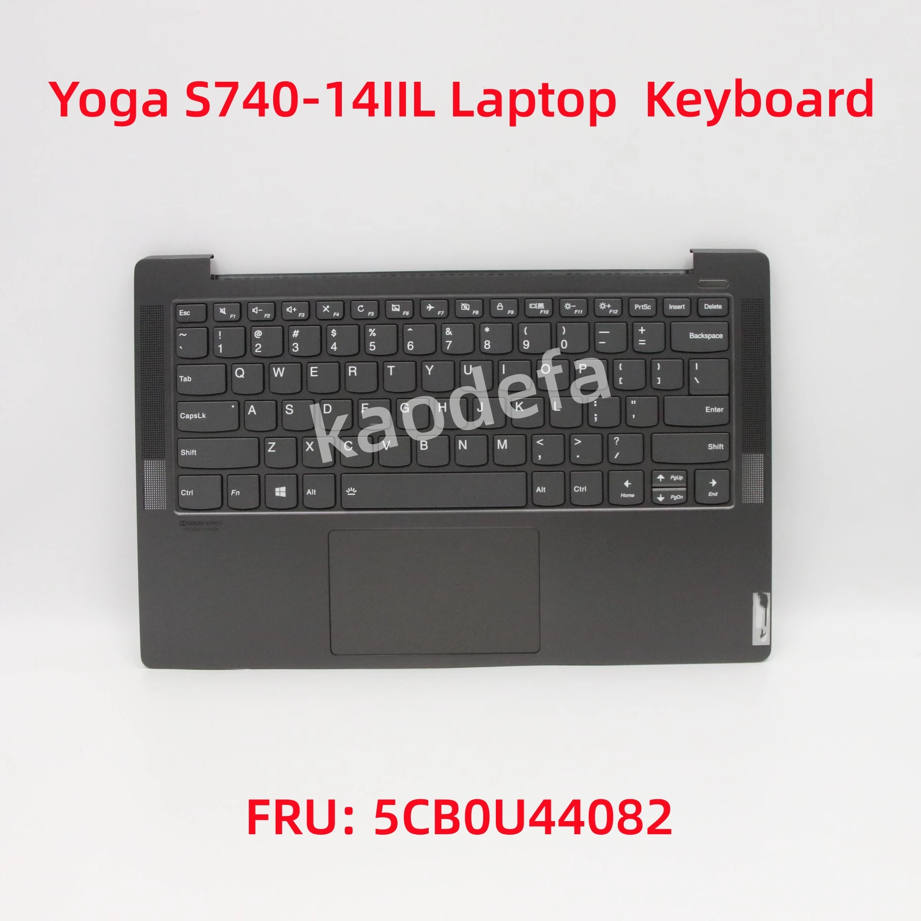 For Lenovo ideapad Yoga S740-14IIL Laptop Keyboard FRU: 5CB0U44082