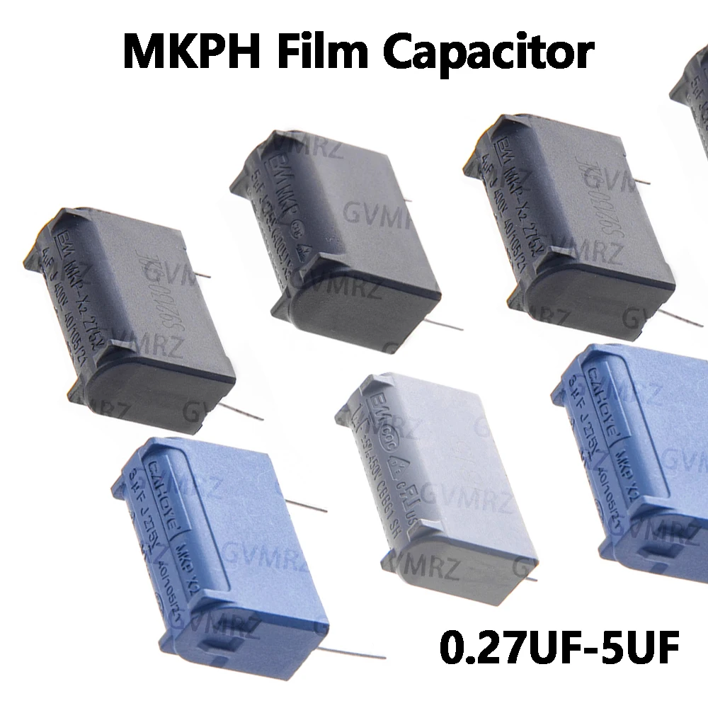 MKPH 3UF 5UF Film Capacitor Assorted Values 1uF–5uF 275V–1200V 31mm Pitch for Electronics 0.33UF 1UF 3UF 4UF  31mm