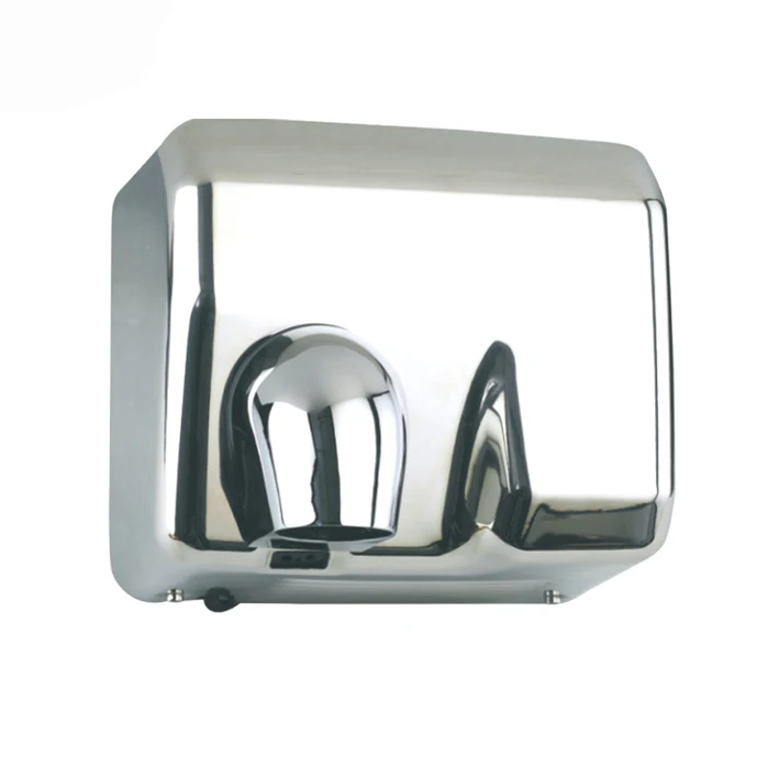 2300W Commercial Spray Hand Dryer, High Speed Stainless Steel 304 Electric Wall Mounted Hand Dryer 360 Degree Nozzle