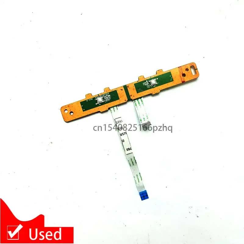 Used FOR HP Pavilion 15-B 15-b113TU Touchpad Button Board W/ Cable DAU36TB12E0