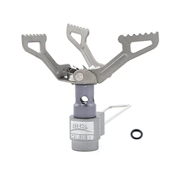 BRS Stove BRS-3000T Titanium Super Light And Flowing Outdoor Camping Gas Stove Mini Pocket 25g