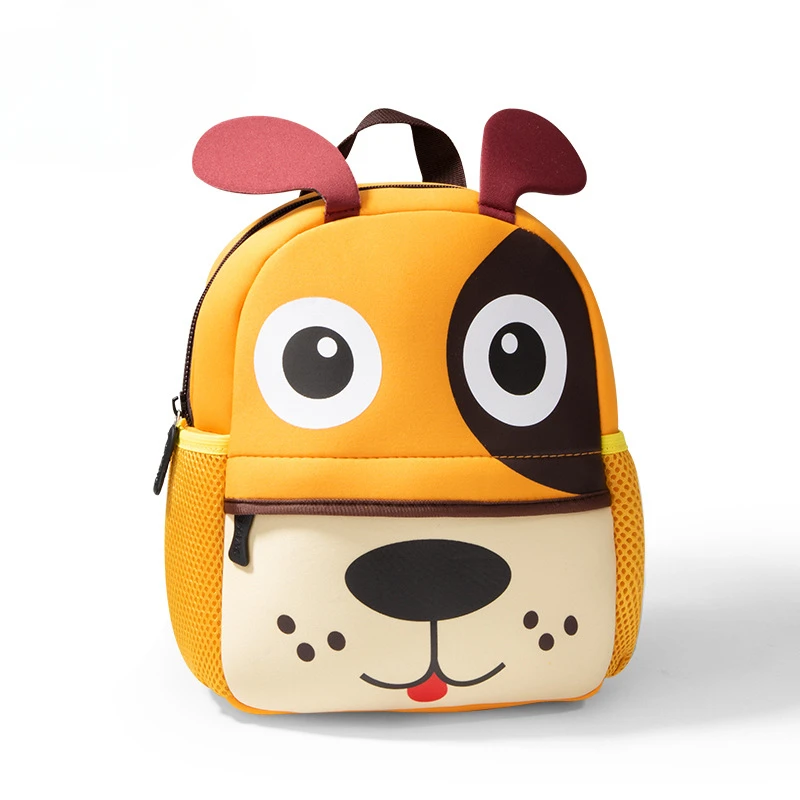 Children\'s Backpack Kindergarten Baby Cartoon Backpack Three-dimensional Diving Material Lightweight Spine Protection Backpack
