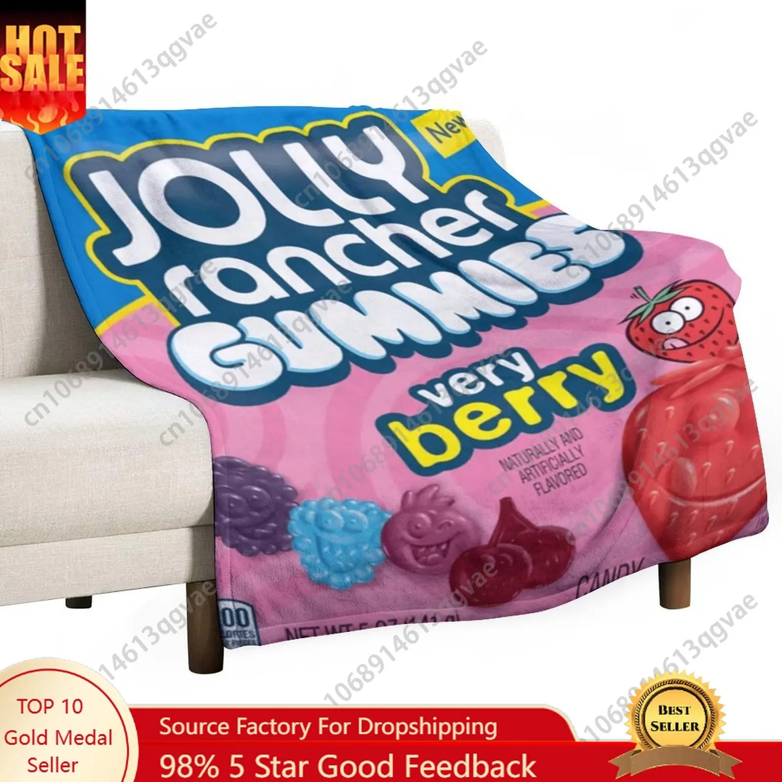 

Funny Candy Food Snack Flannel Blankets Are Soft Comfortable and Warm Perfect for Winter Naps Homes Offices Travel Camping