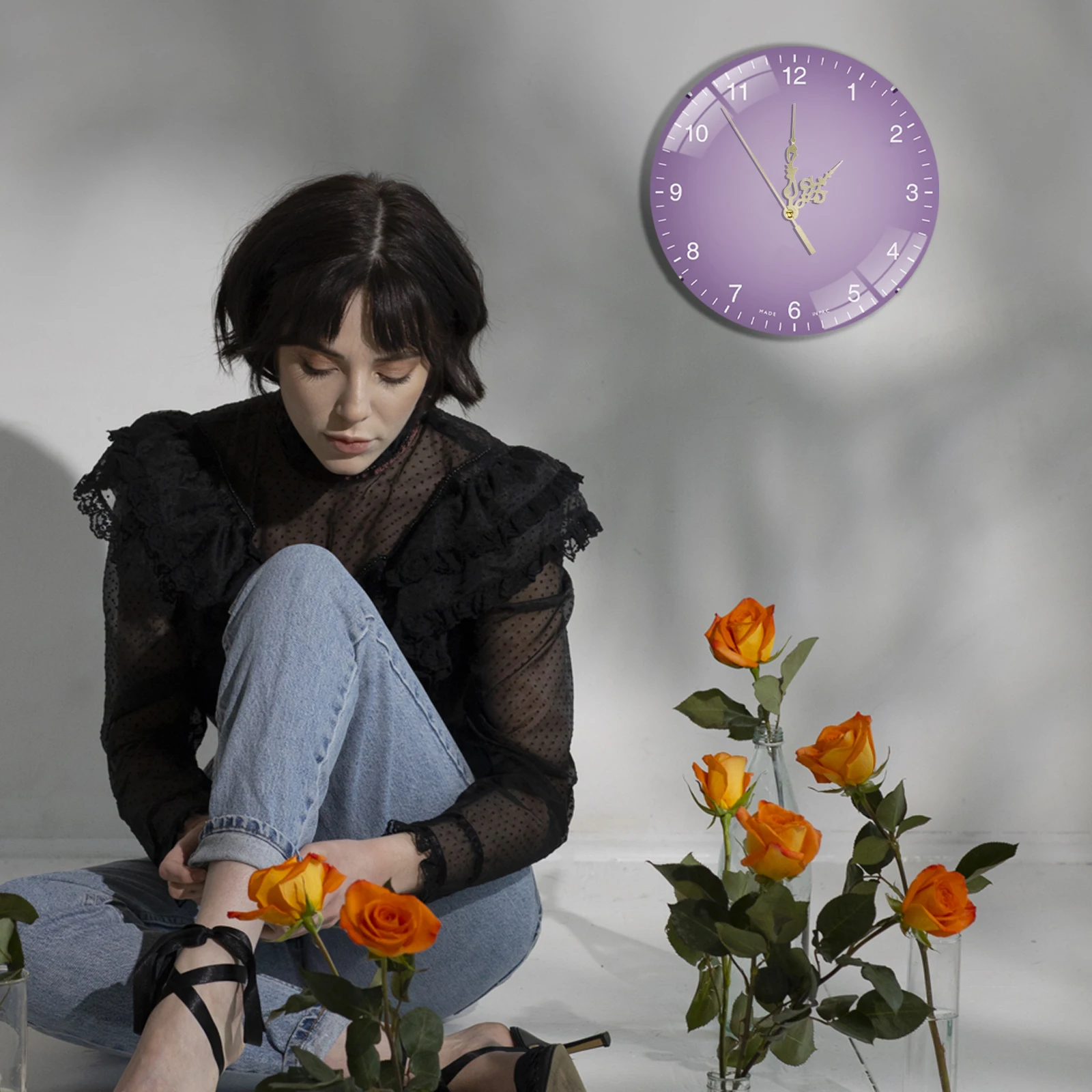 

1 set 1 Set Metal Clock Hands Decorative Diy Replacement For Clock Repair Sturdy Household Parts Elegant Pointer Replacements