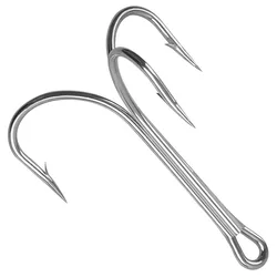 200Pcs Fishing Hooks High Carbon Steel Treble Hooks Barbed Sharp Triple Hook For Split Ring Saltwater Freshwater Bass Lures