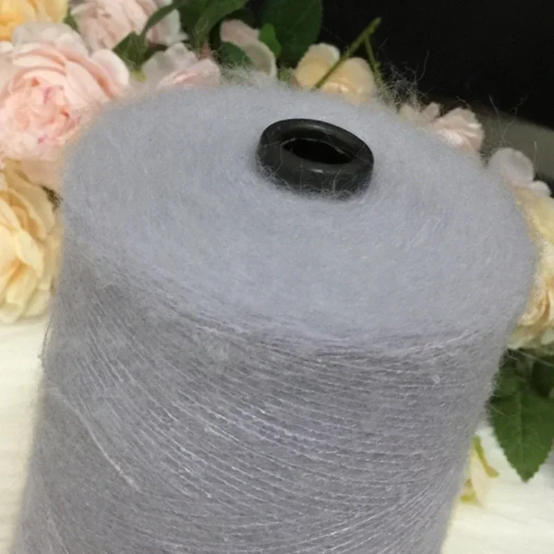 500g Mohair Soft Wool Yarn for Knitting Thin Angora Crochet Thread DIY Baby Sweater Scarf Shawl Puffy Line Accessories Material