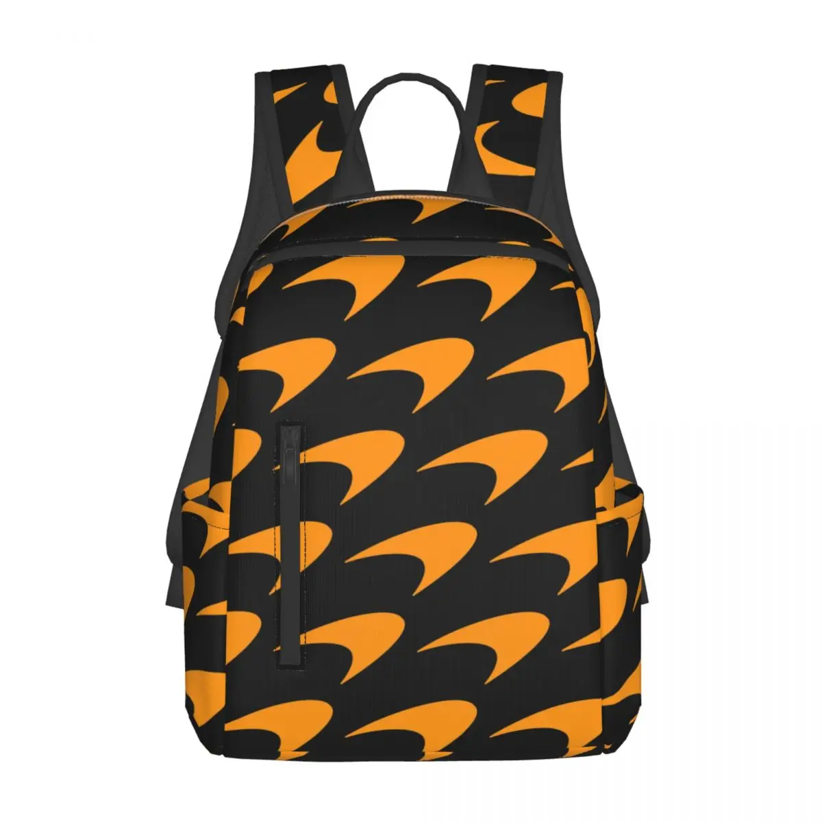 

M-McLarens Papaya Logo Backpack Daypack Large Capacity Children BookBag School Bag Shoulder Bags for Men Women