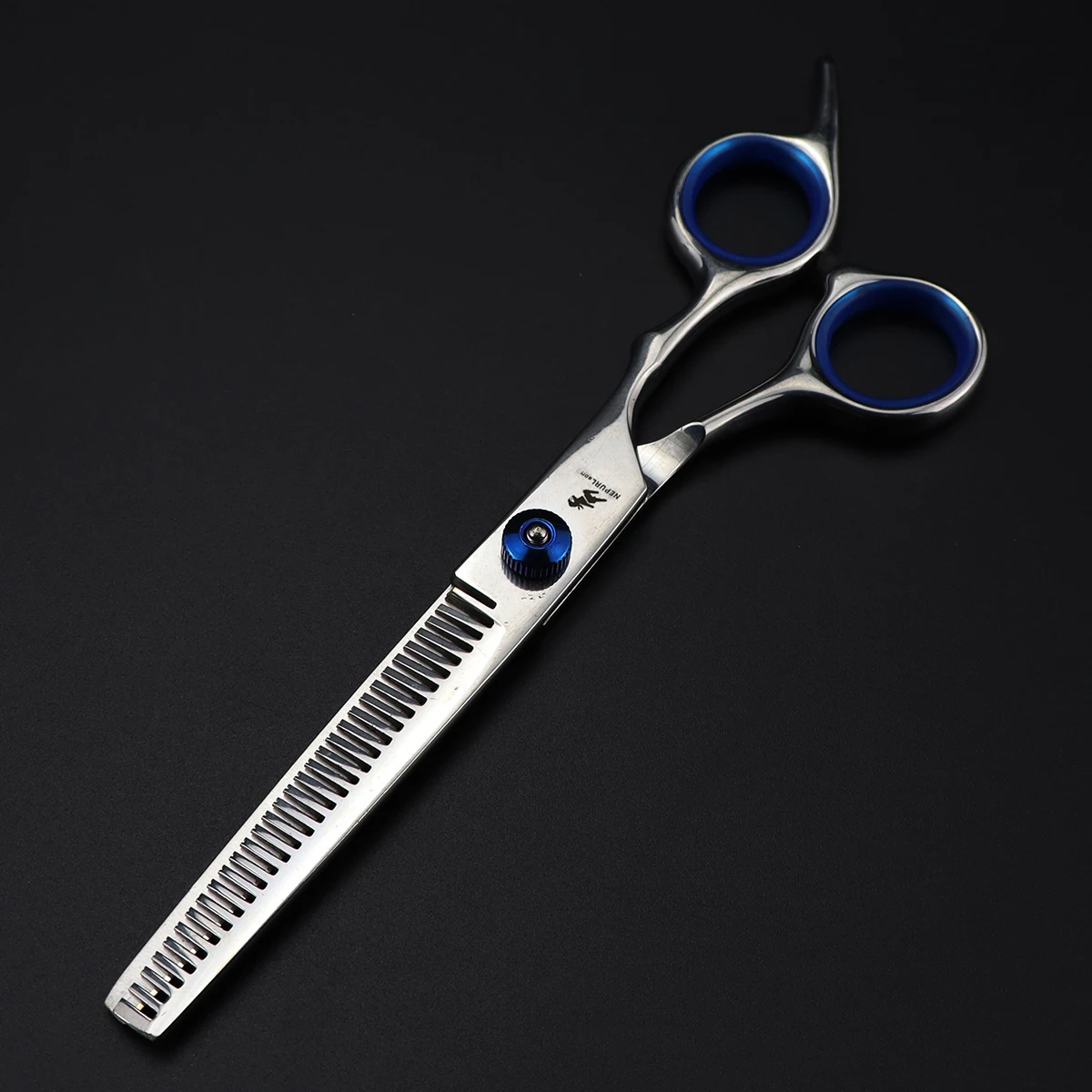 Imagem -03 - Dog Grooming Scissors Japão Tesouras de Desbaste Inoxidável para Baixo Curvo Tesoura Pet Kit Tesouras Curvas Chunker Dropshipping