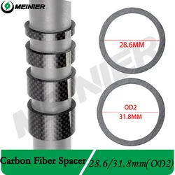 NEW MTB Road Bike Bicycle Headset Stem Carbon Fiber Washer 1-1/8