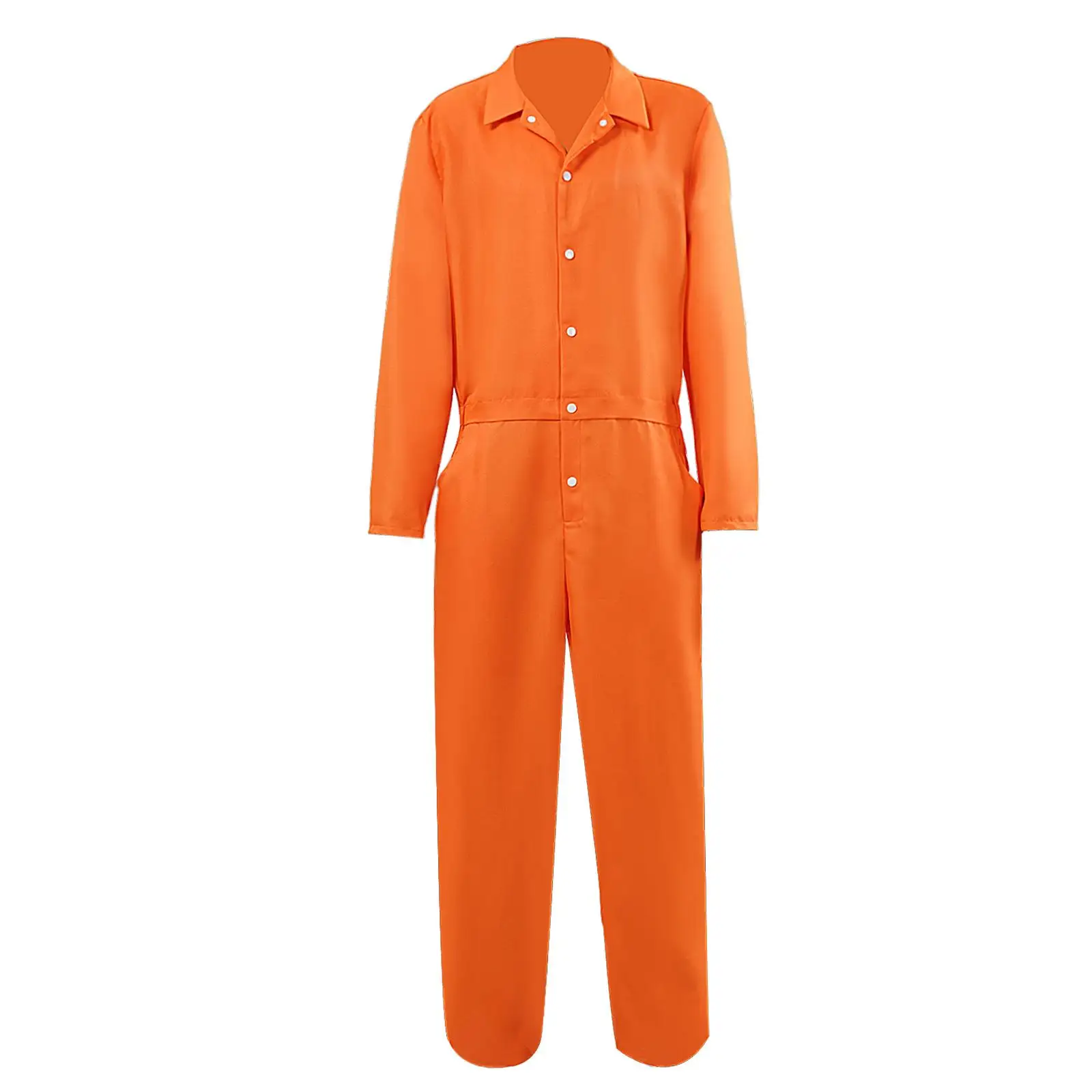 loween Prisoner Suit Cosplay Costume Women's One-Piece Performance Outfit Set Movie Role Play Clothes Size M L XL XXL XXXL