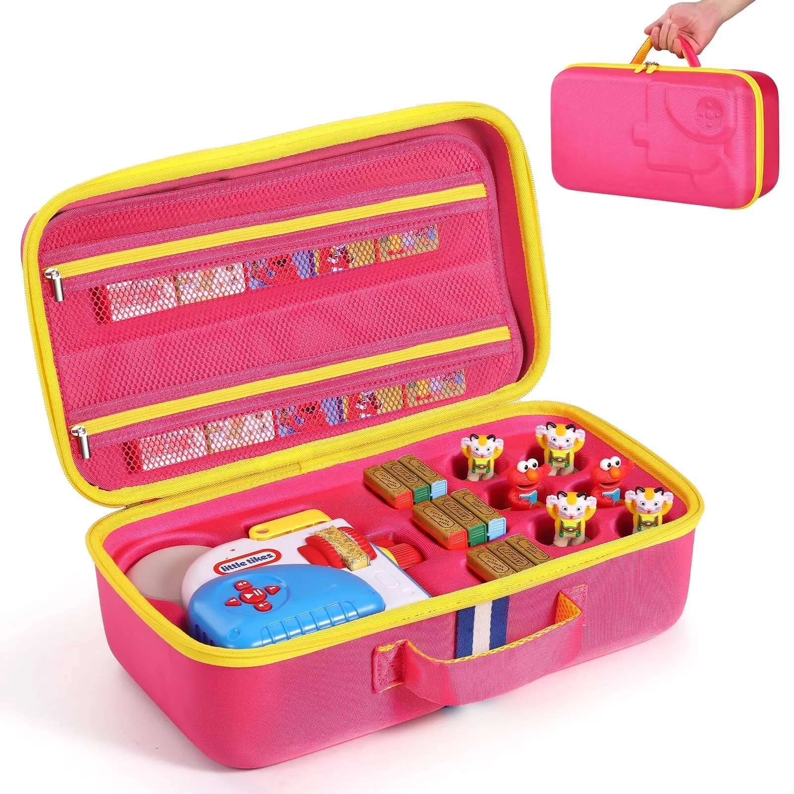 Protective Hard Travel Case for Story Dream Machine Books Starter Set Container for Storytime Audio Play Collection
