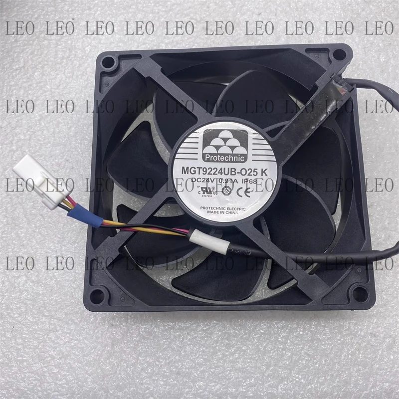 

SS For PROTECHNIC MGT9224UB-O25K DC24V 0.91A IP68 3-Wire Cooling Fan