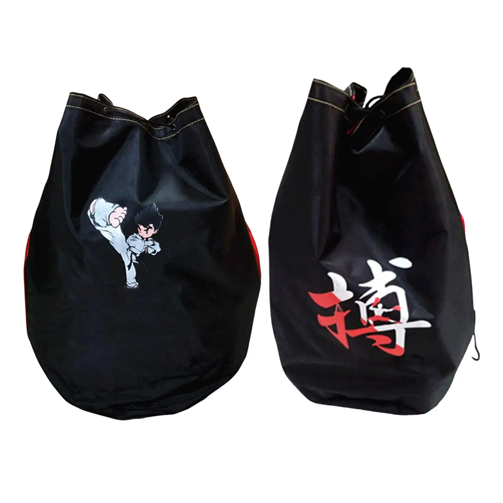 Mochila de boxeo portátil, tela Oxford duradera, artes marciales de gran capacidad